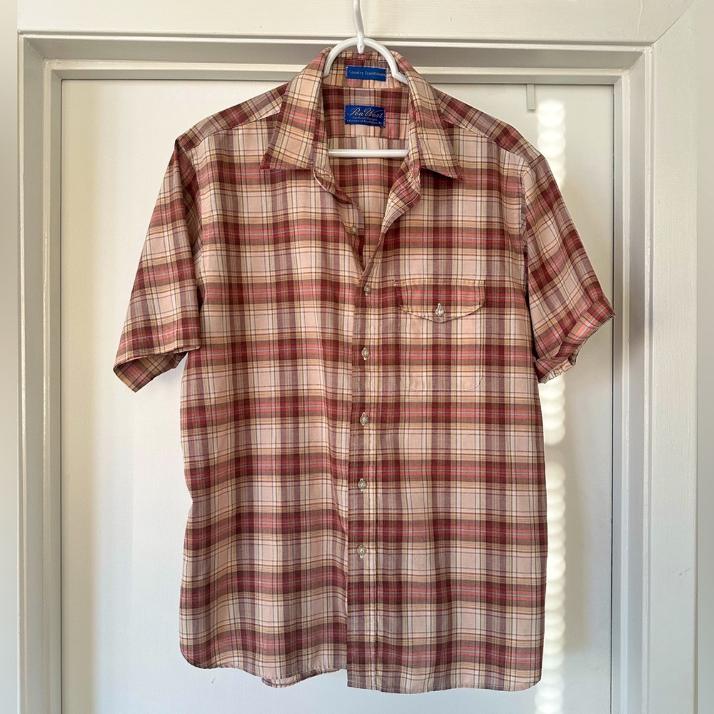 vintage country western button down